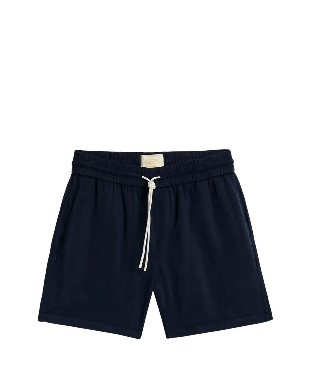 Portuguese Flannel Blue Dogtown Drawstring Shorts for men