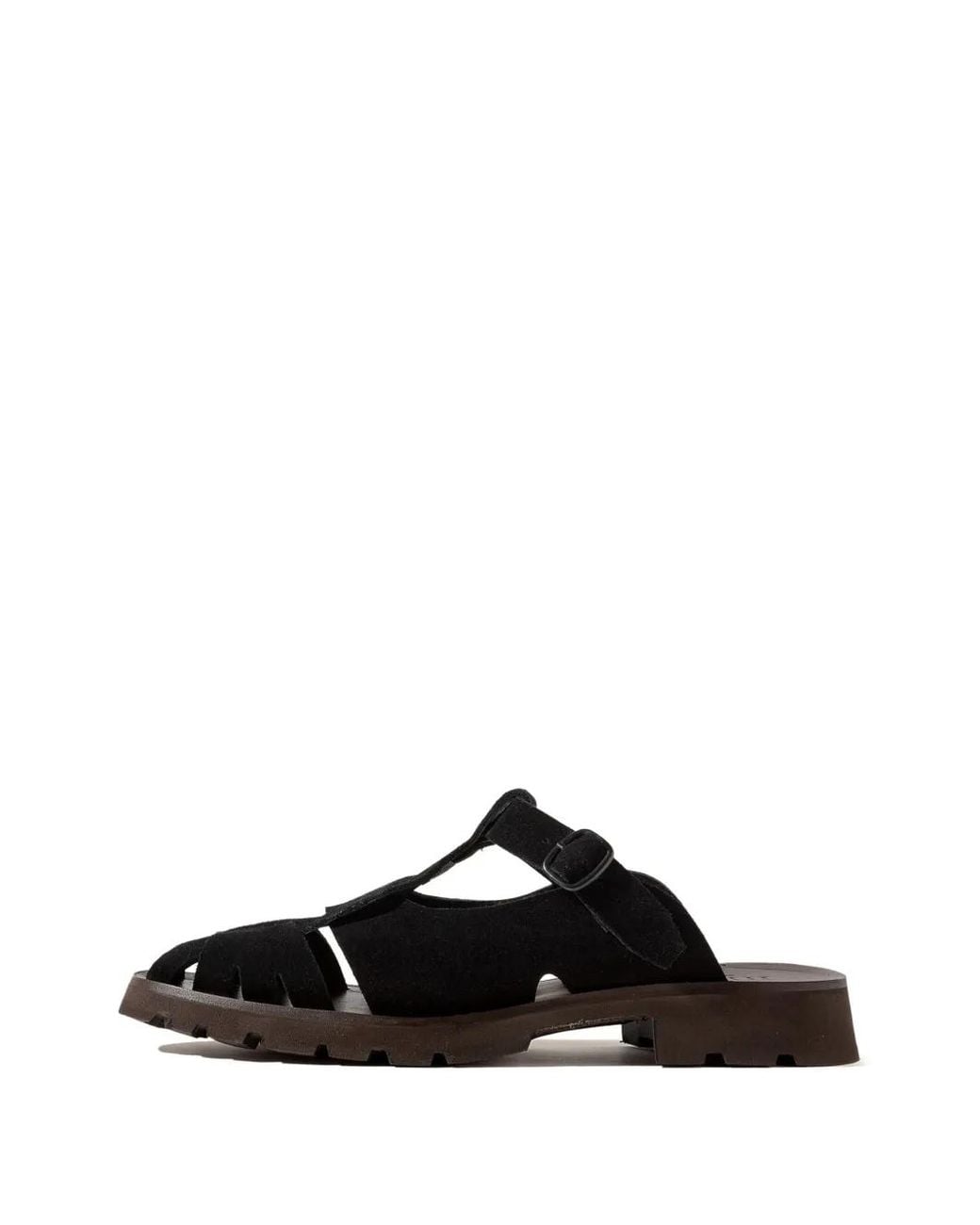 Hereu Black Canya Sport Fisherman Mules for men