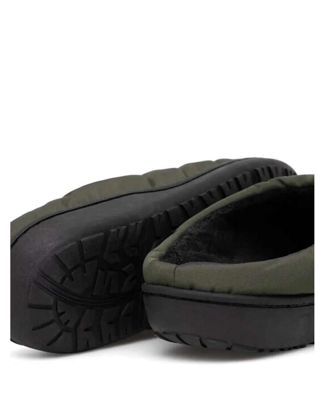 SUBU Green Quilted Slippers