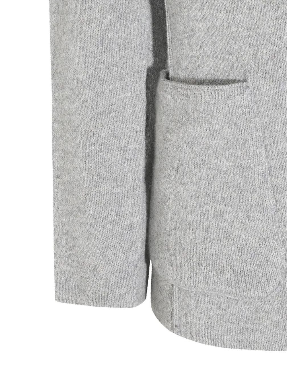 Lardini Gray Manteau En Cachemire for men