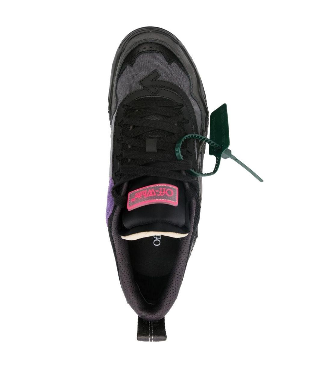 Off-White Virgil Abloh Odsy-1000 Men's Sneakers Size 7 US/ 40 EU Black