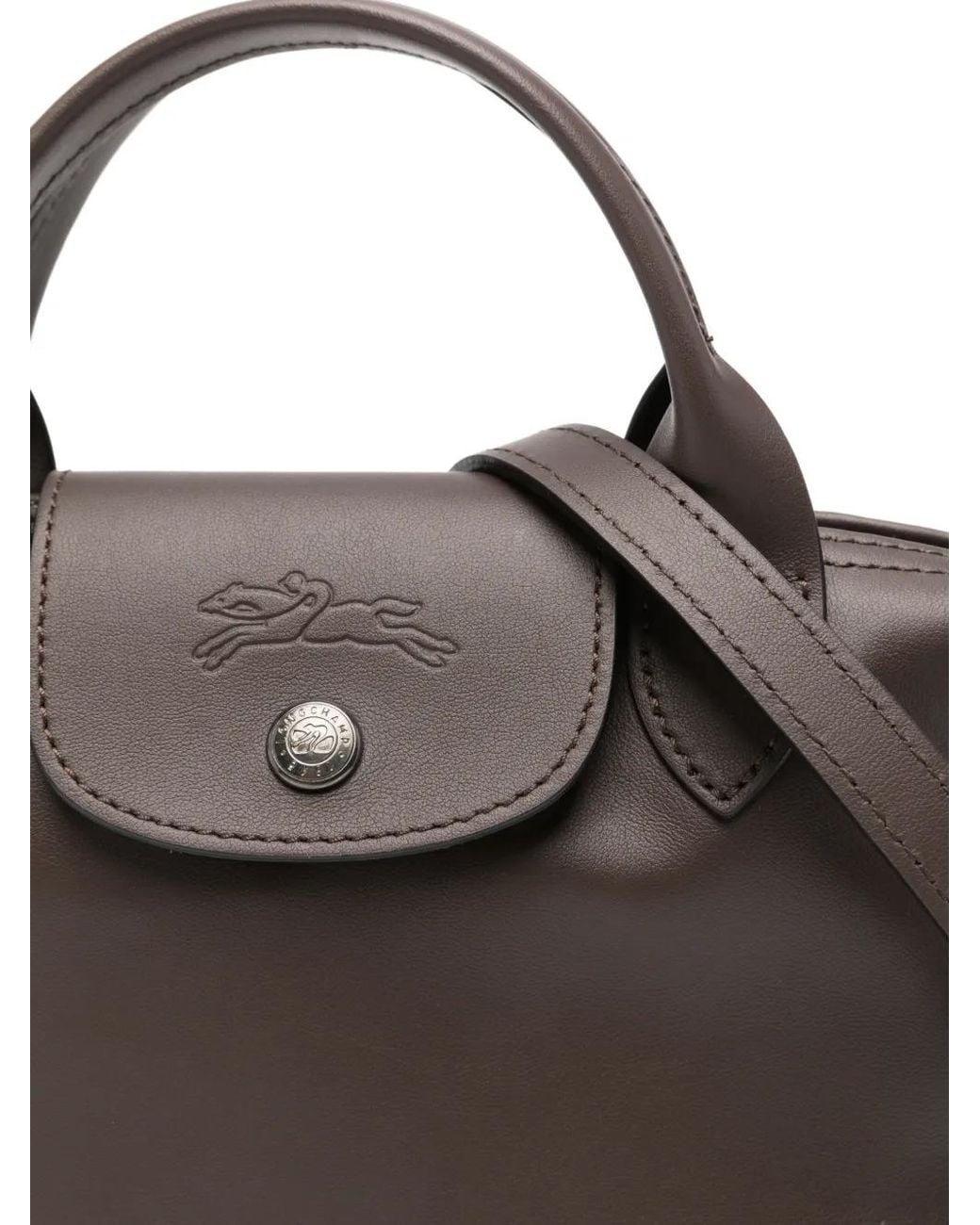 Longchamp Gray Le Pliage Xtra Xs Handbag