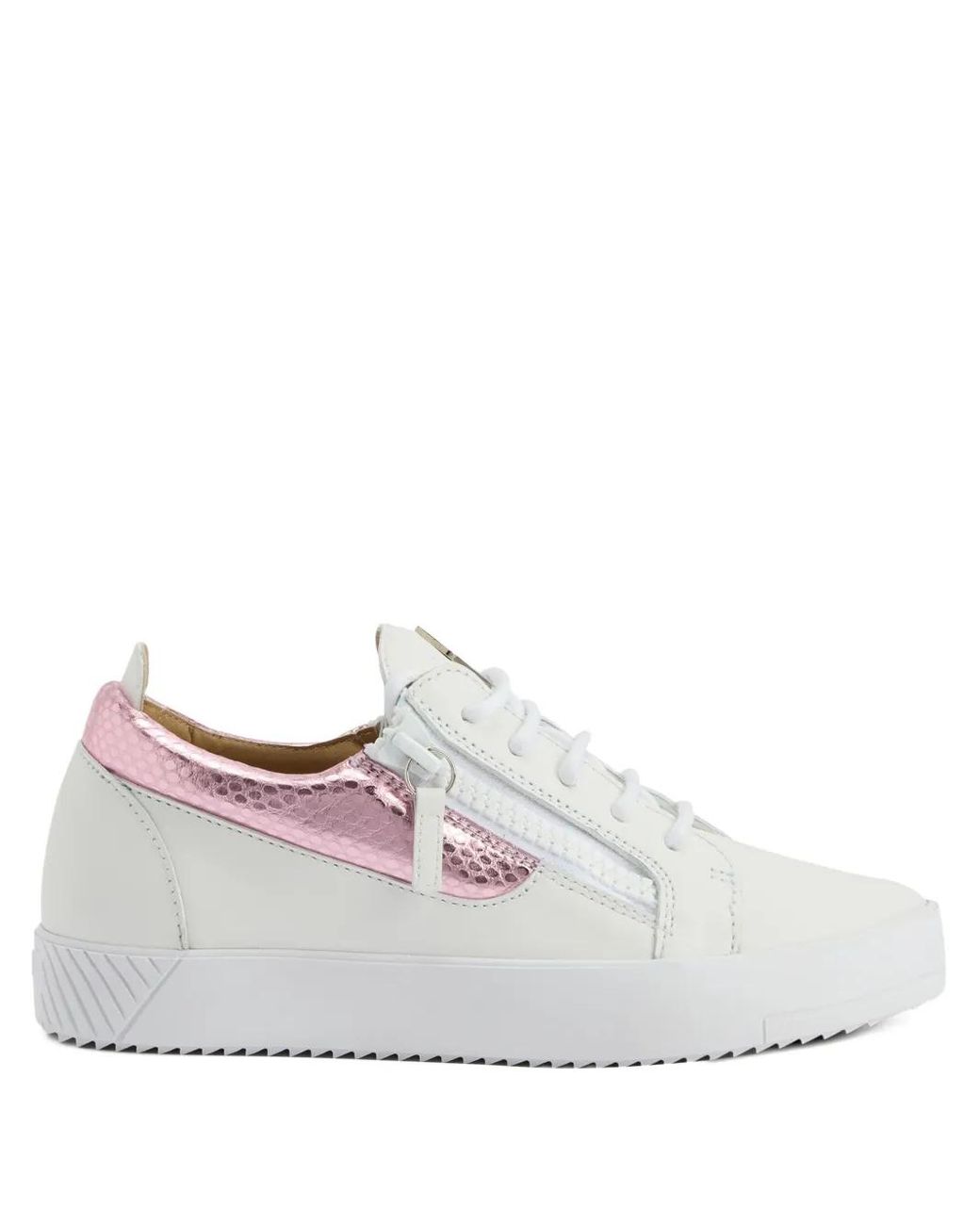Giuseppe Zanotti White Gail Sneakers