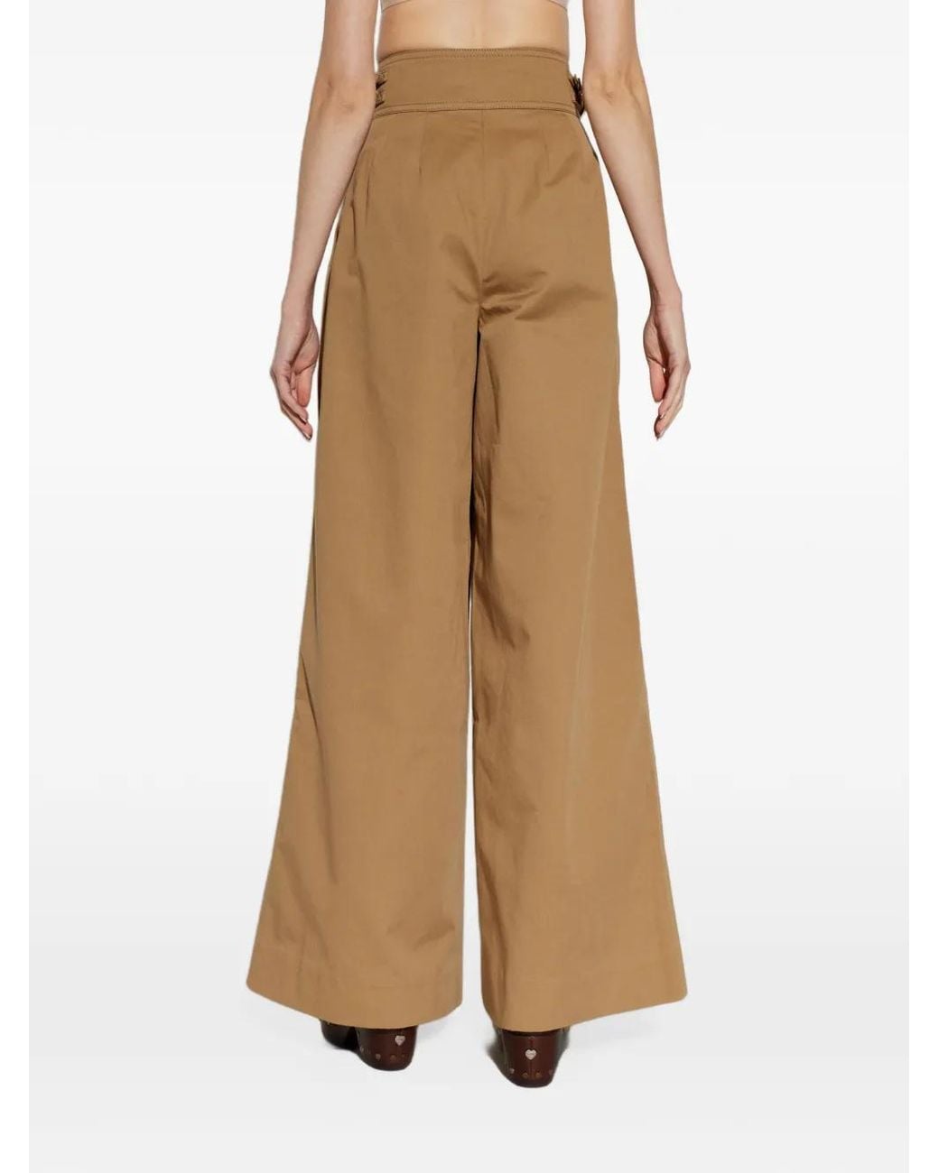 Zimmermann Natural Clash Drill Tailored Pants