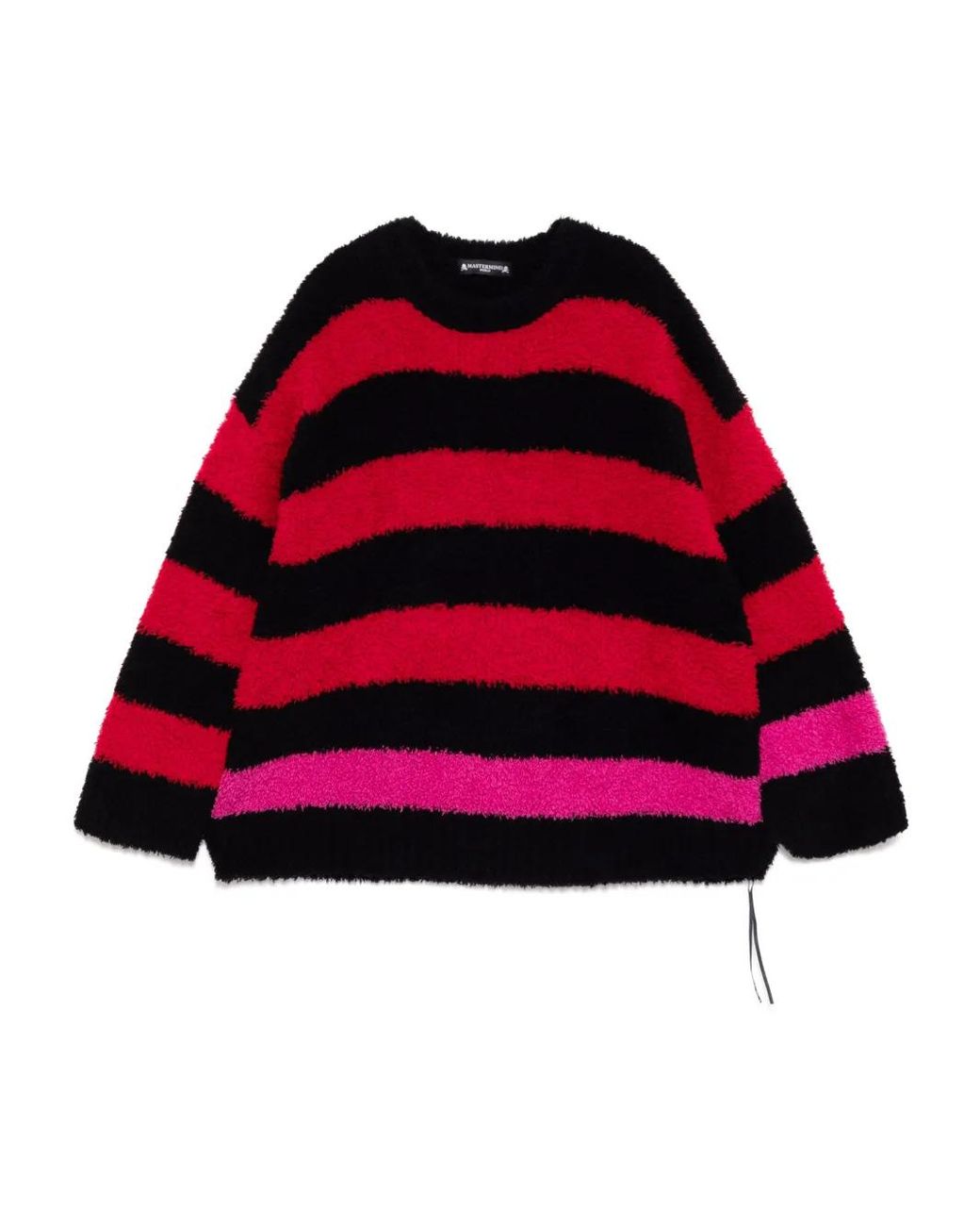 MASTERMIND WORLD Red Striped Sweater for men