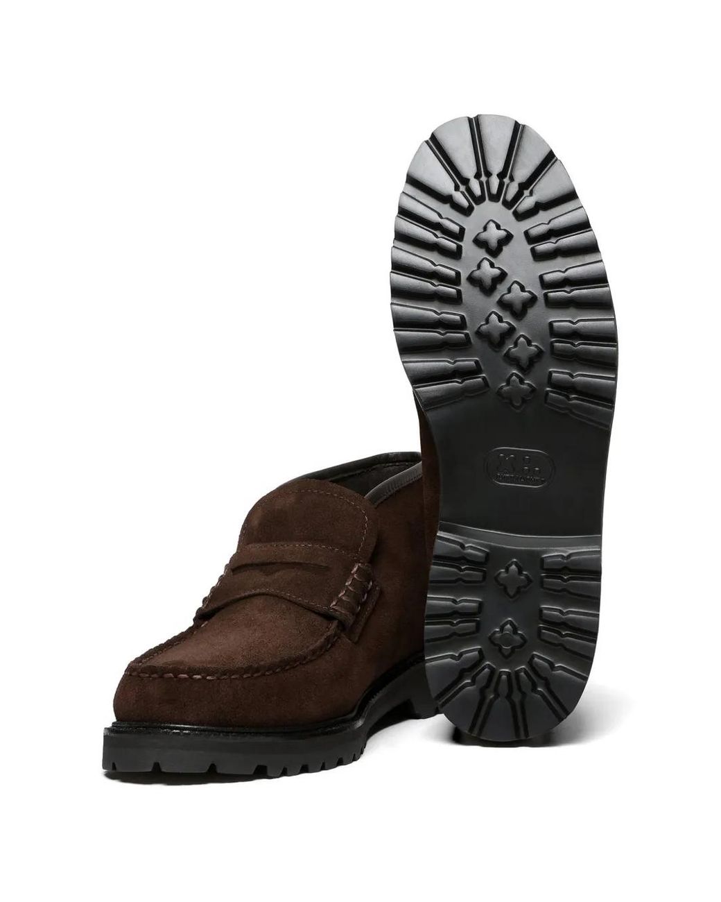 G.H.BASS Brown Weejuns Lug Boots for men