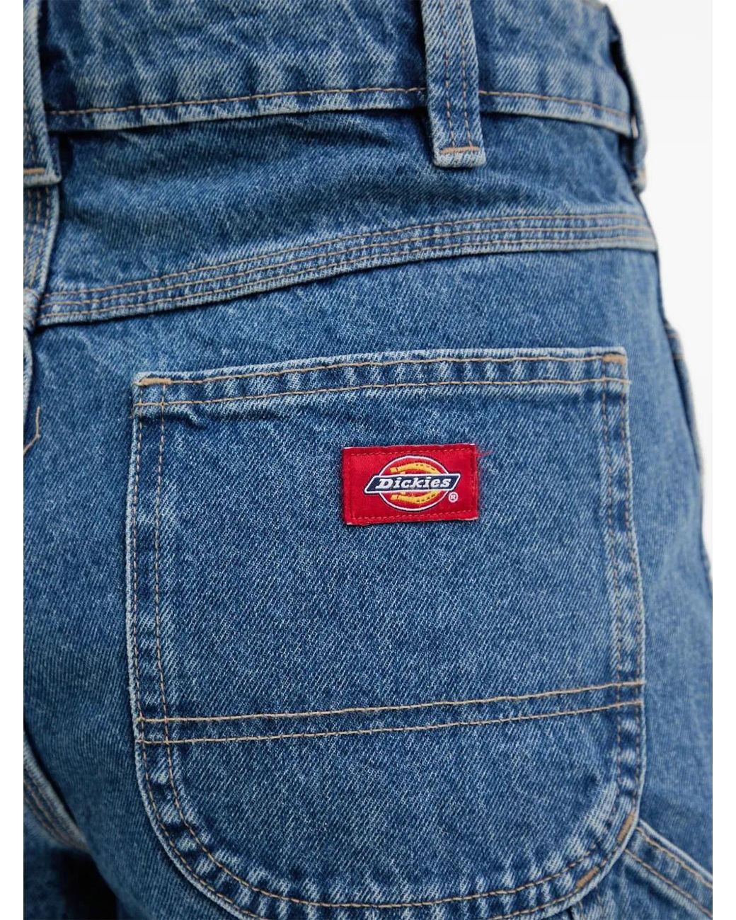 Dickies Blue 993 Carpenter-Style Denim Shorts