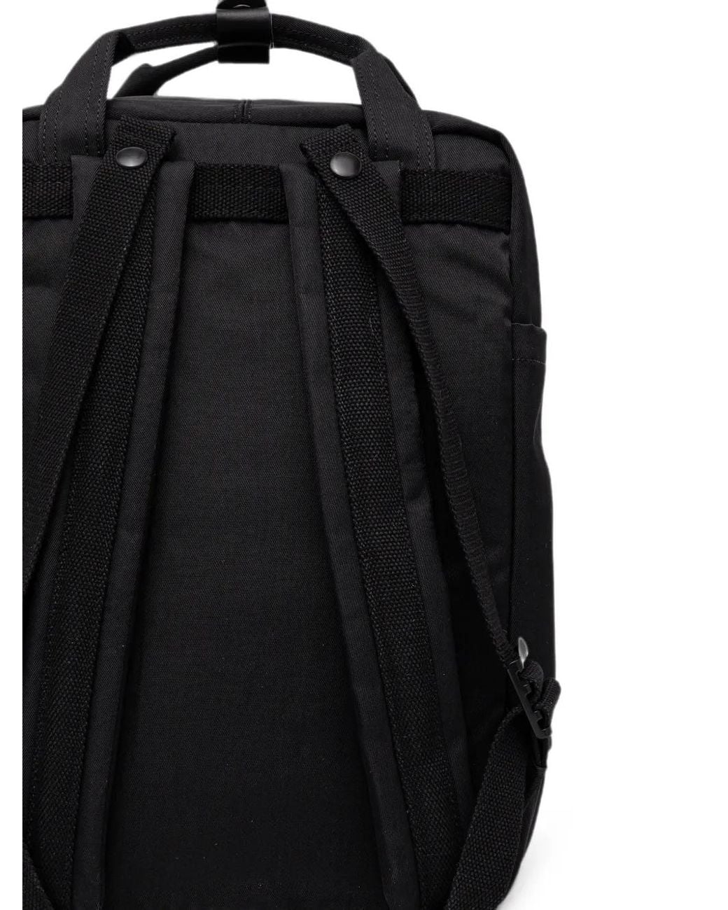 Doughnut Black Macaroon Buckled Backpack