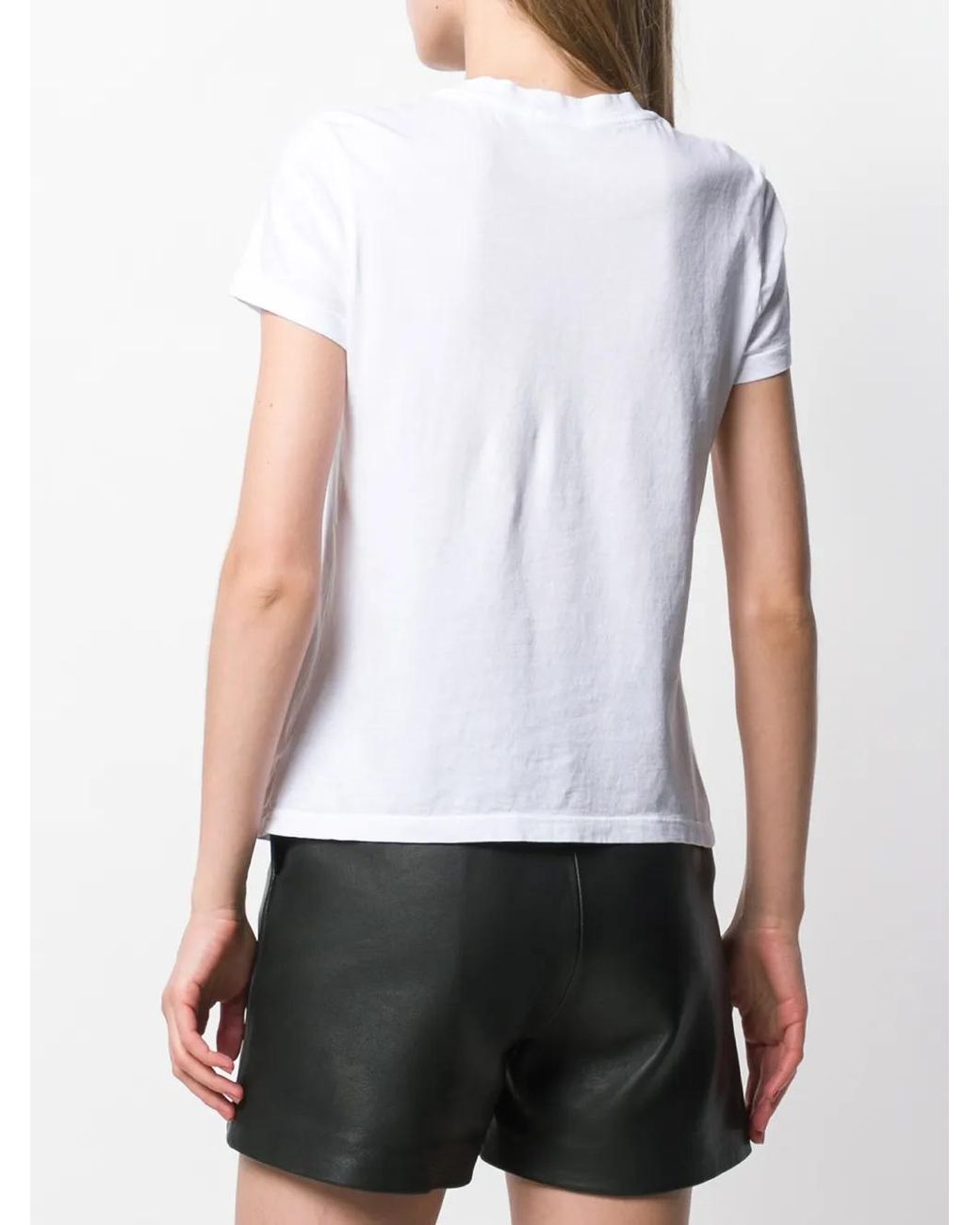 James Perse White Classic Short-Sleeve T-Shirt