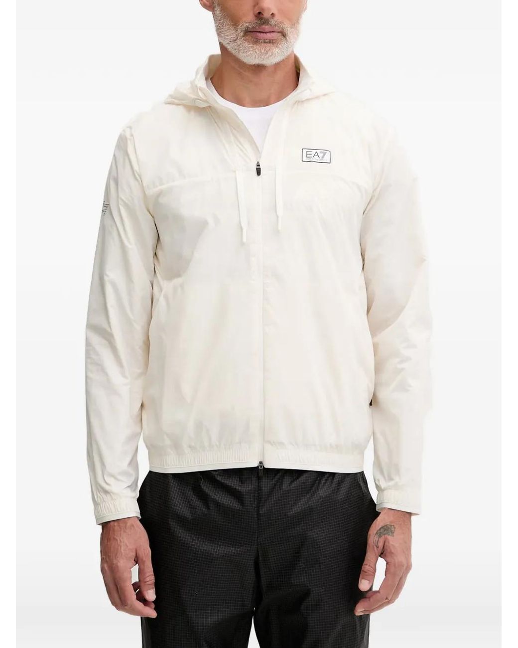 EA7 Trainingsbroek Met Patroon in het White voor heren