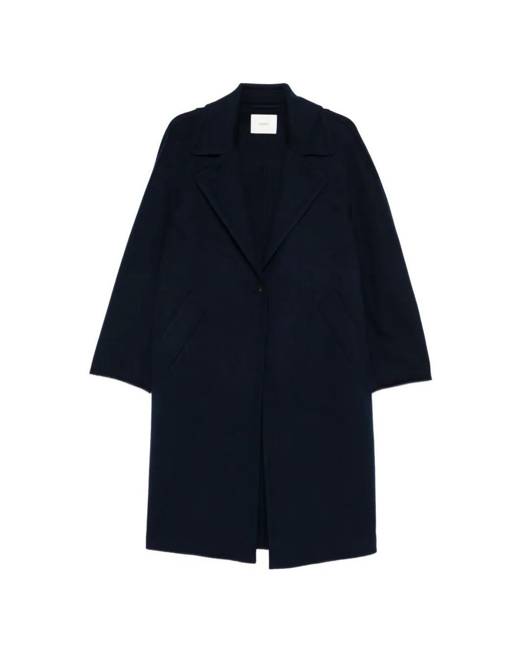 Joseph Blue Franco Single-Breasted Coat