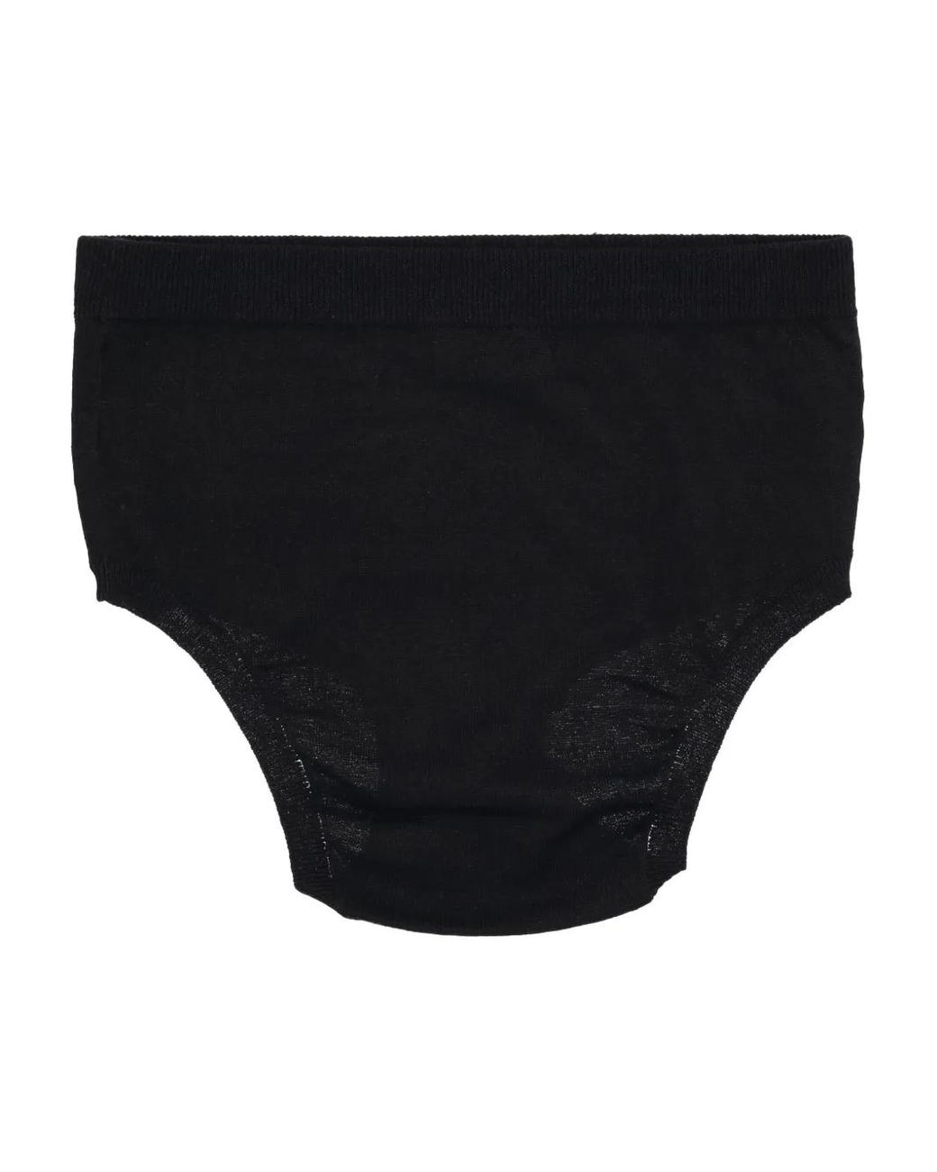 P.A.R.O.S.H. Black Ribbed-Trim Briefs