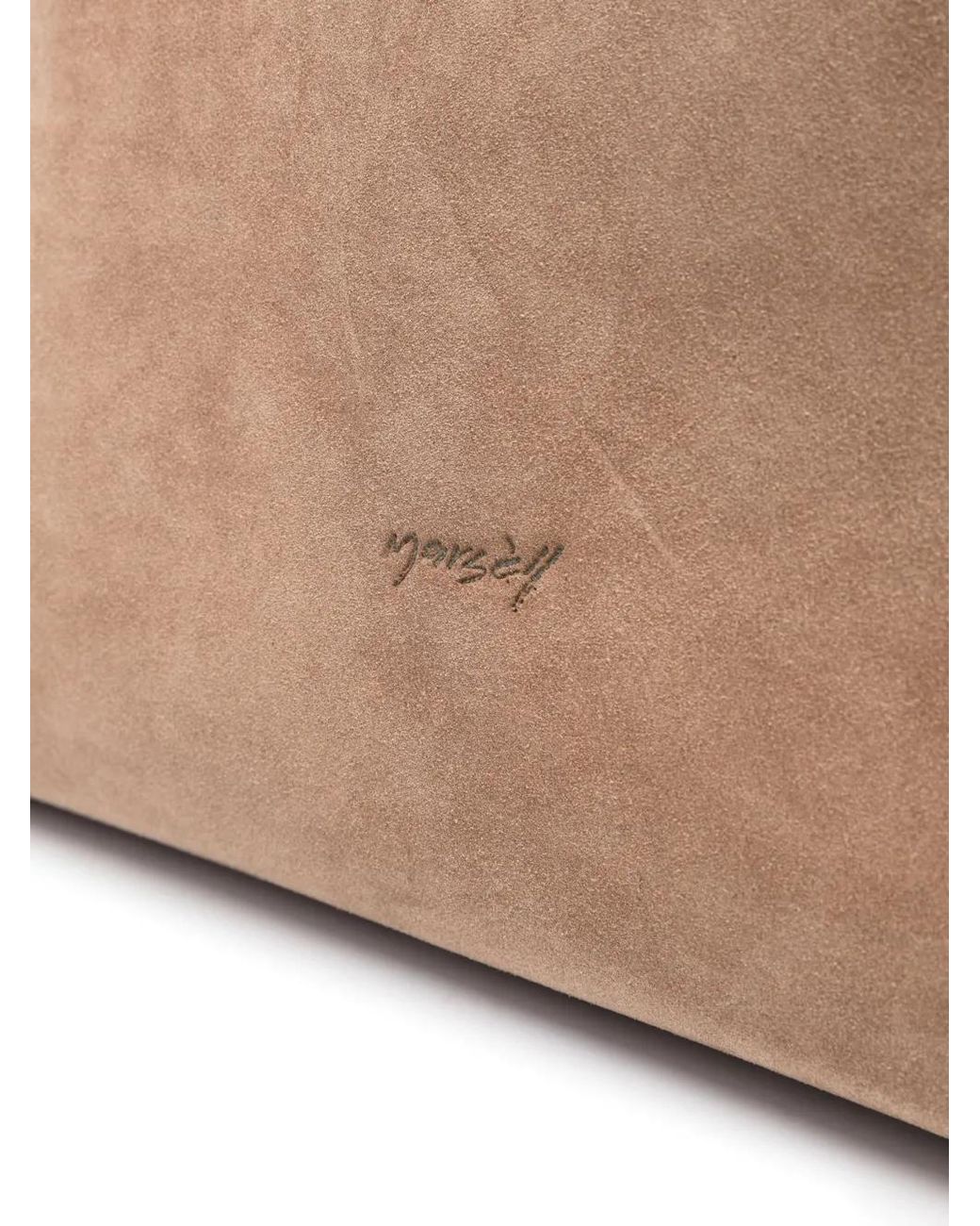 Marsèll Brown 4 Lunga Suede Tote Bag