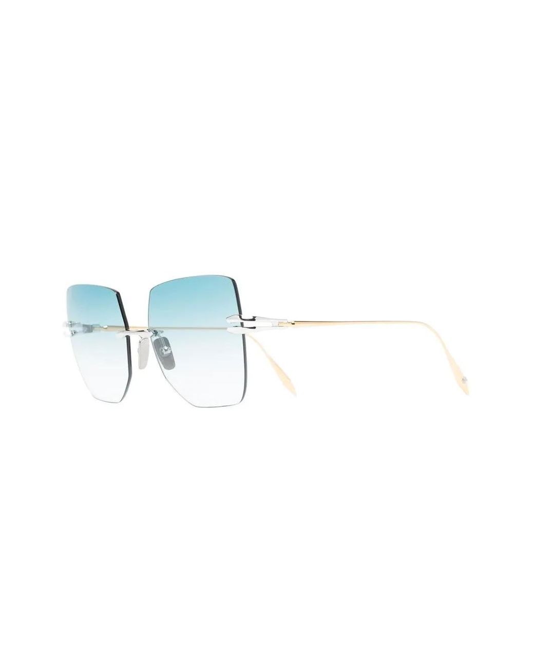 Dita Eyewear Blue Gradient Butterfly-Frame Sunglasses