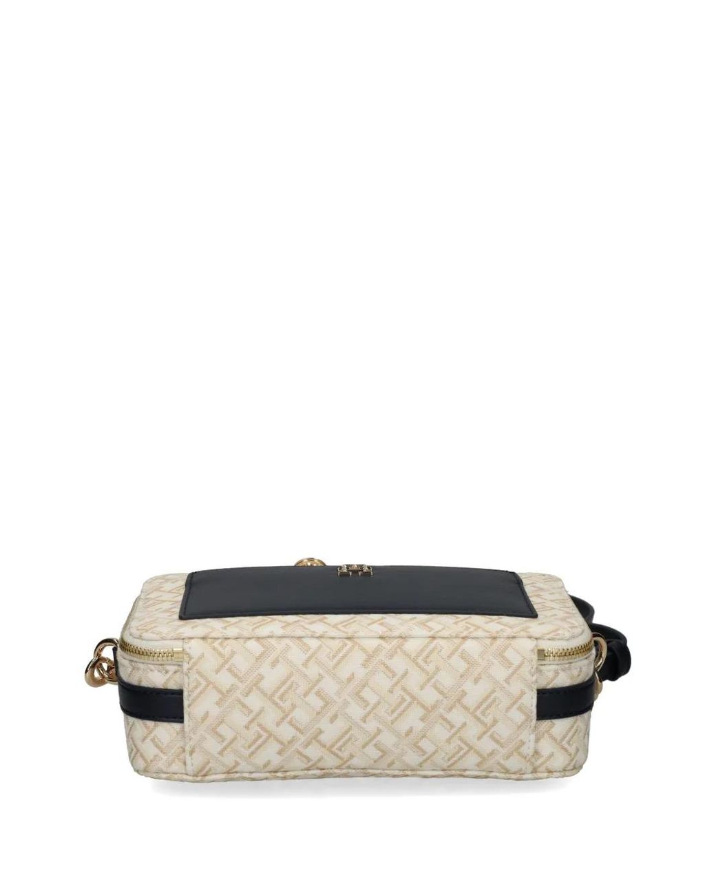 Tommy Hilfiger Black Monogram Crossbody Bag