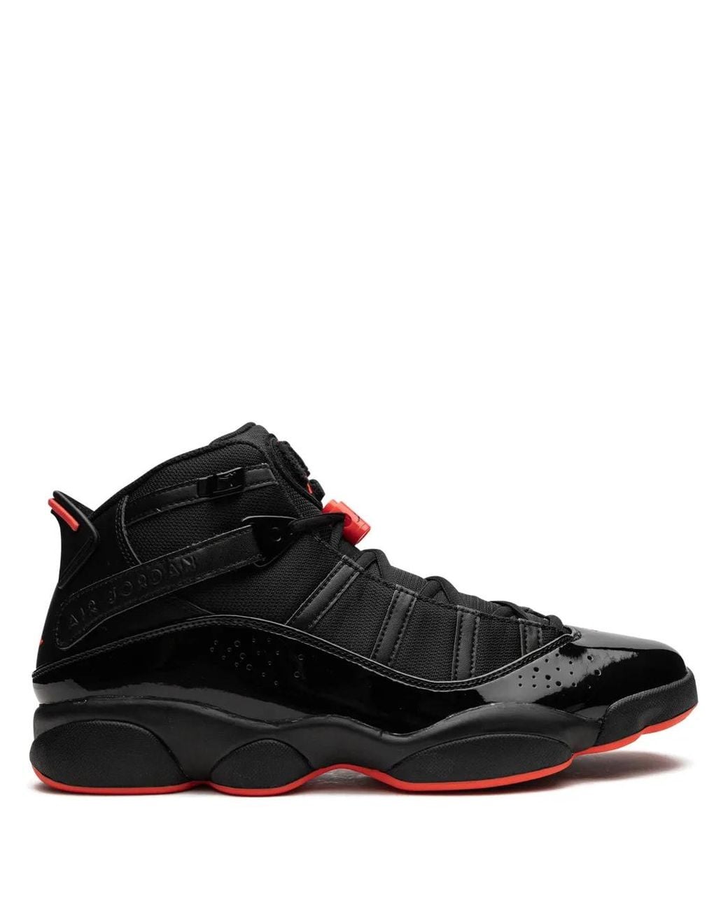 Nike Black 6 Rings Infrared" Sneakers for men