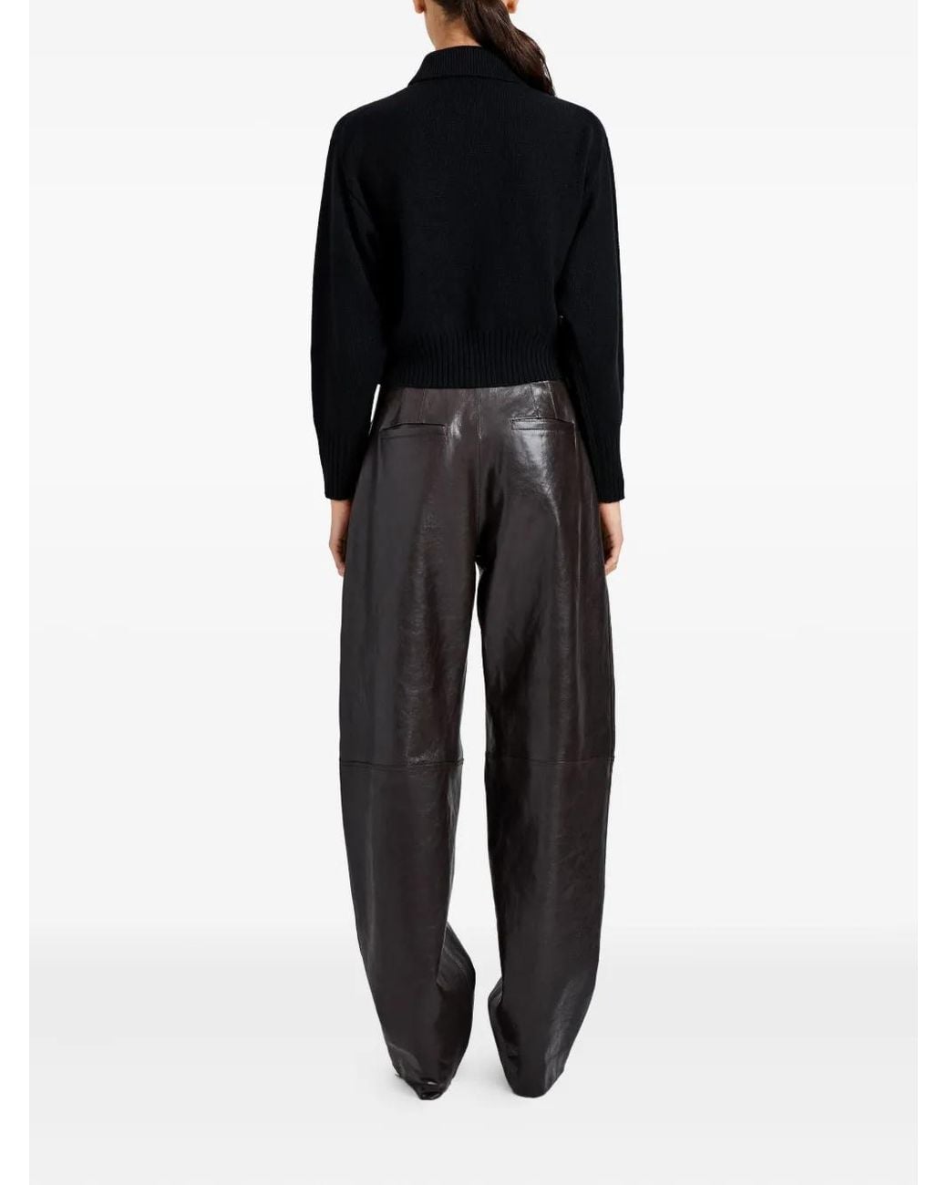 Proenza Schouler Blue Rocio Buttoned Cardigan