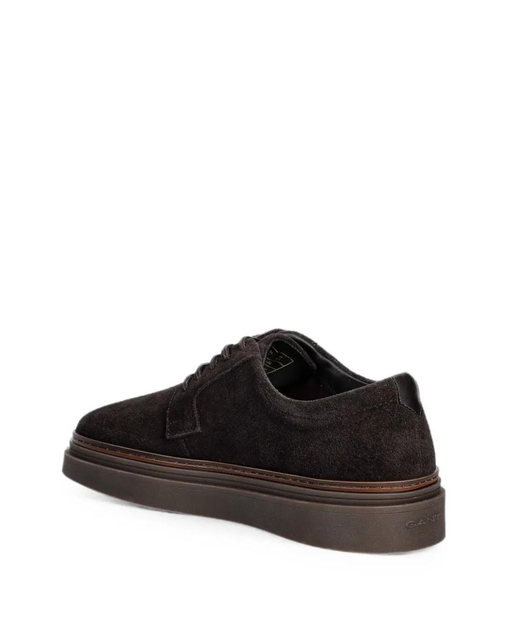 Gant Black Suede Lace-Up Sneakers for men