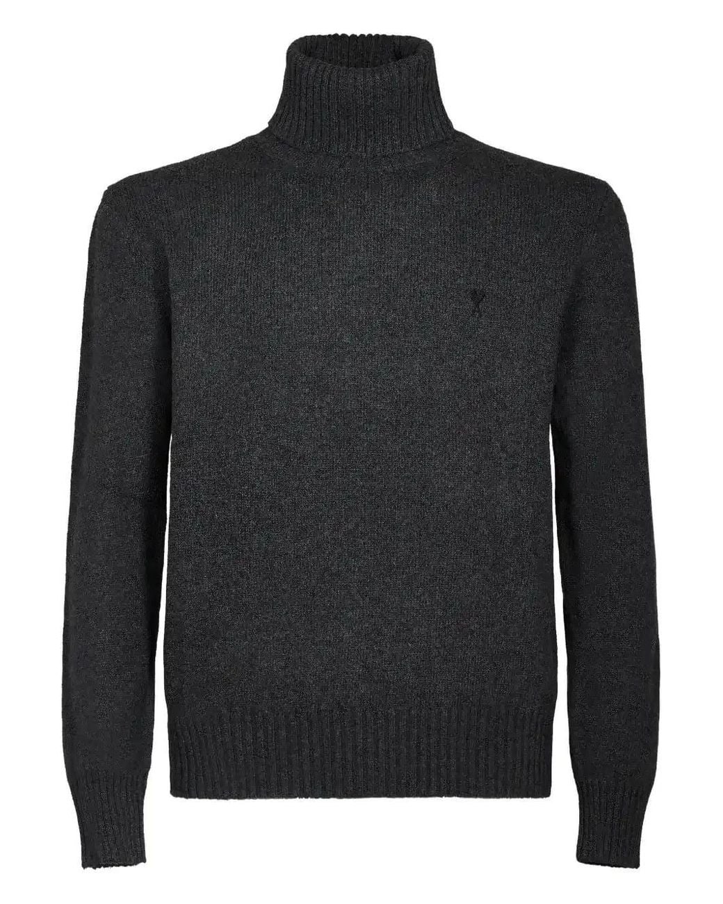 Jersey Con Cuello Alto AMI de hombre de color Gray