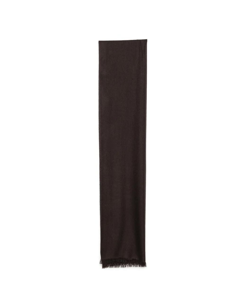 N.Peal Cashmere Brown Pashmina Shawl