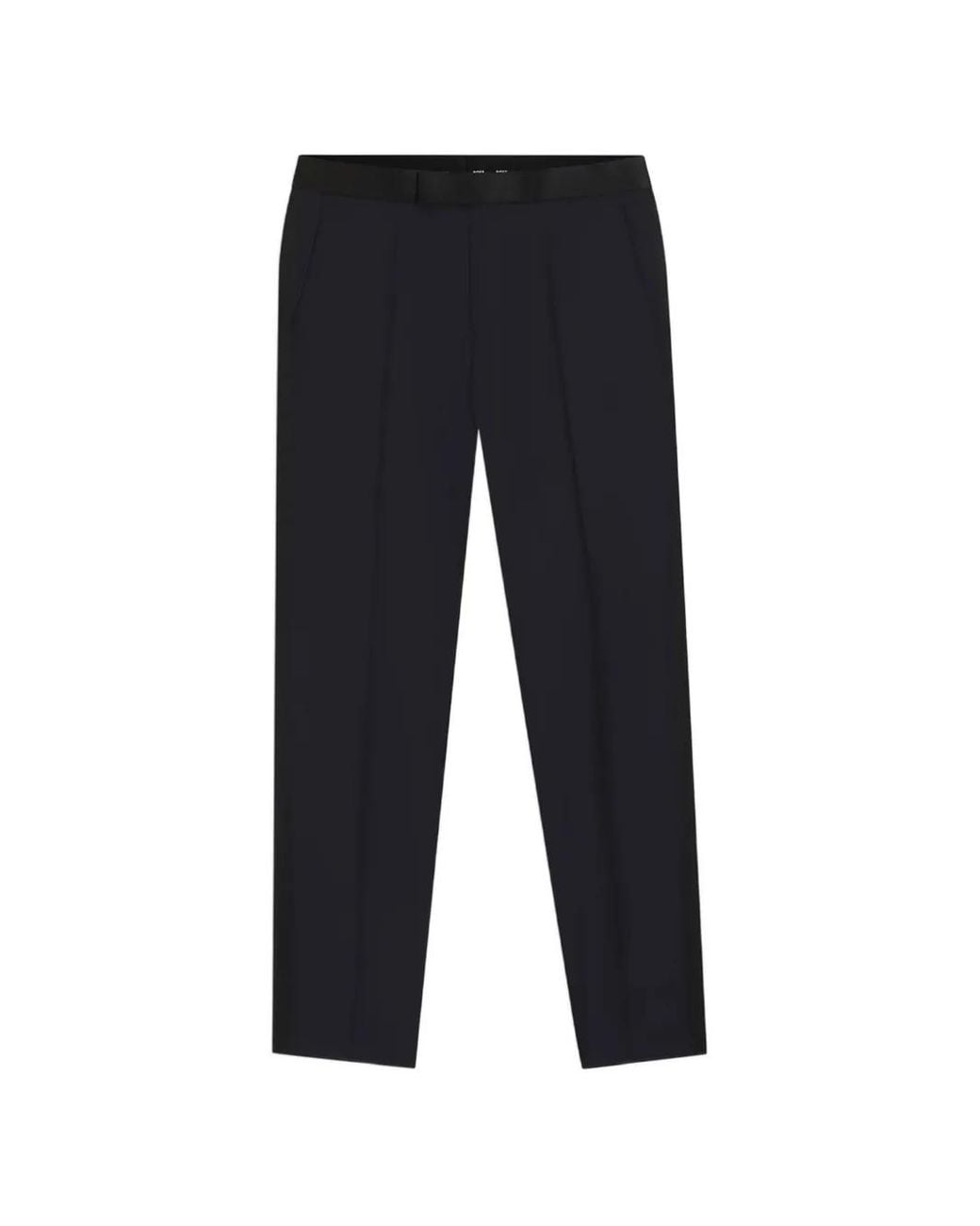 Boss Blue Tailored Trousers for men