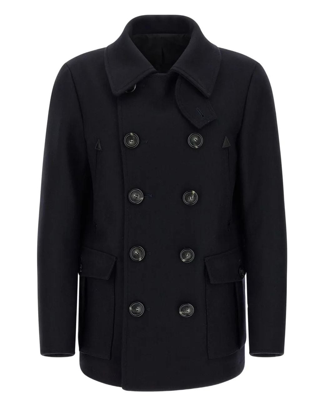Abrigo de lana DSquared² de hombre de color Blue