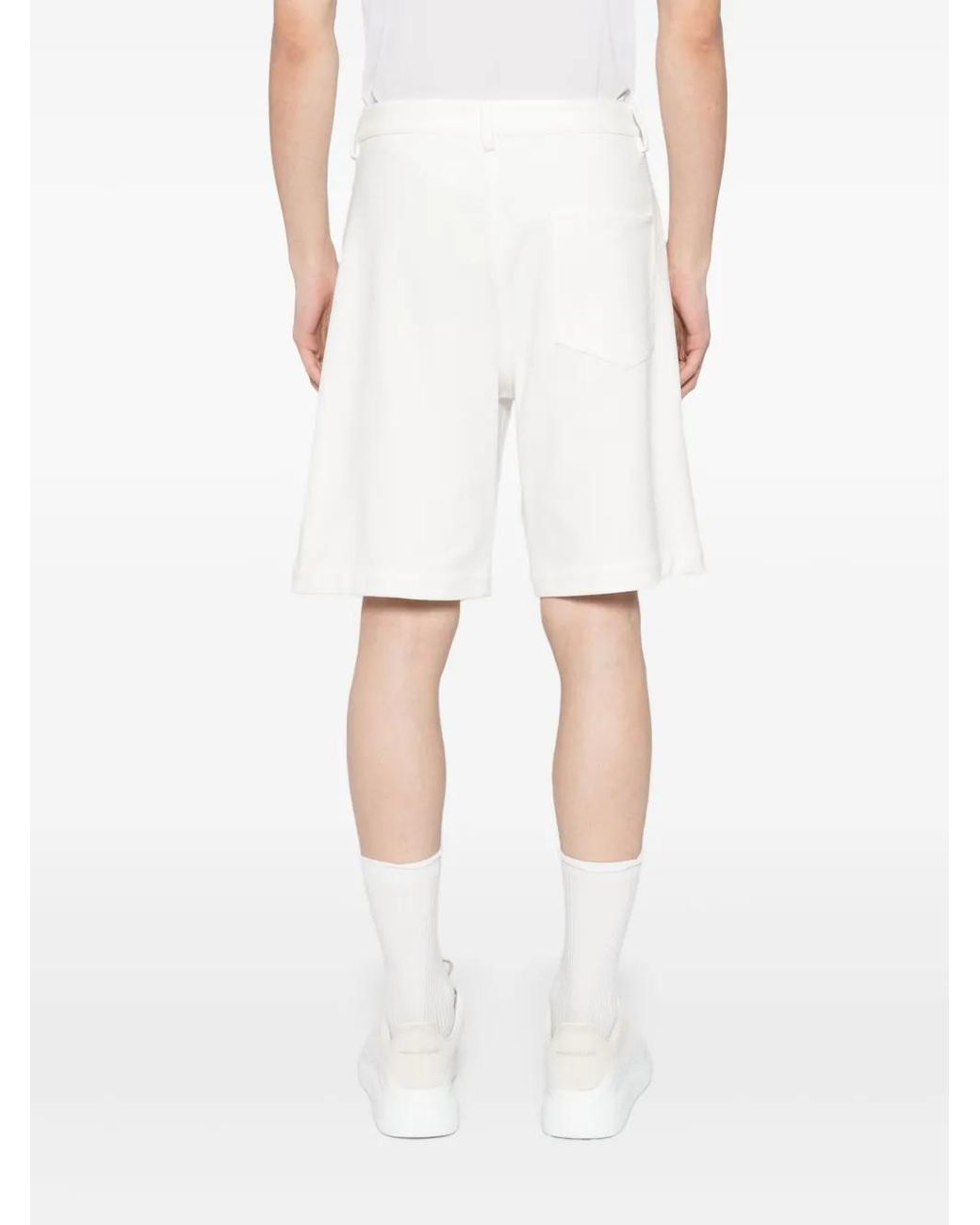 Bermuda di Kiton in White da Uomo