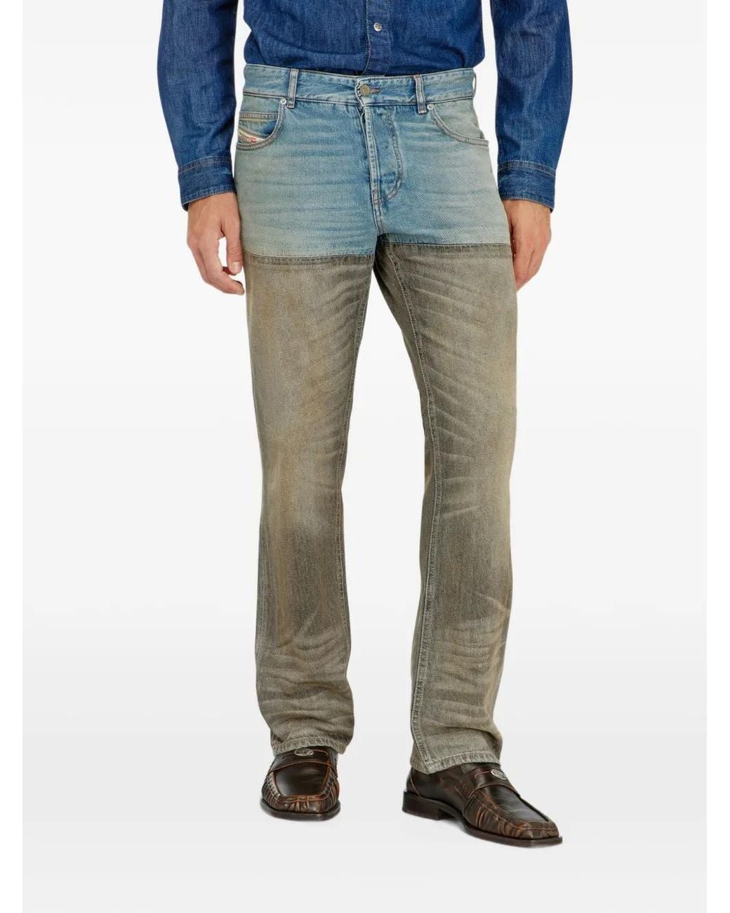DIESEL Blue Slim Jeans Regular Waist 1993 D-Vyl for men