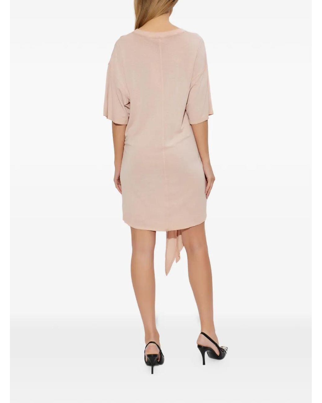 DIESEL Natural Mini Knot-Detail Dress