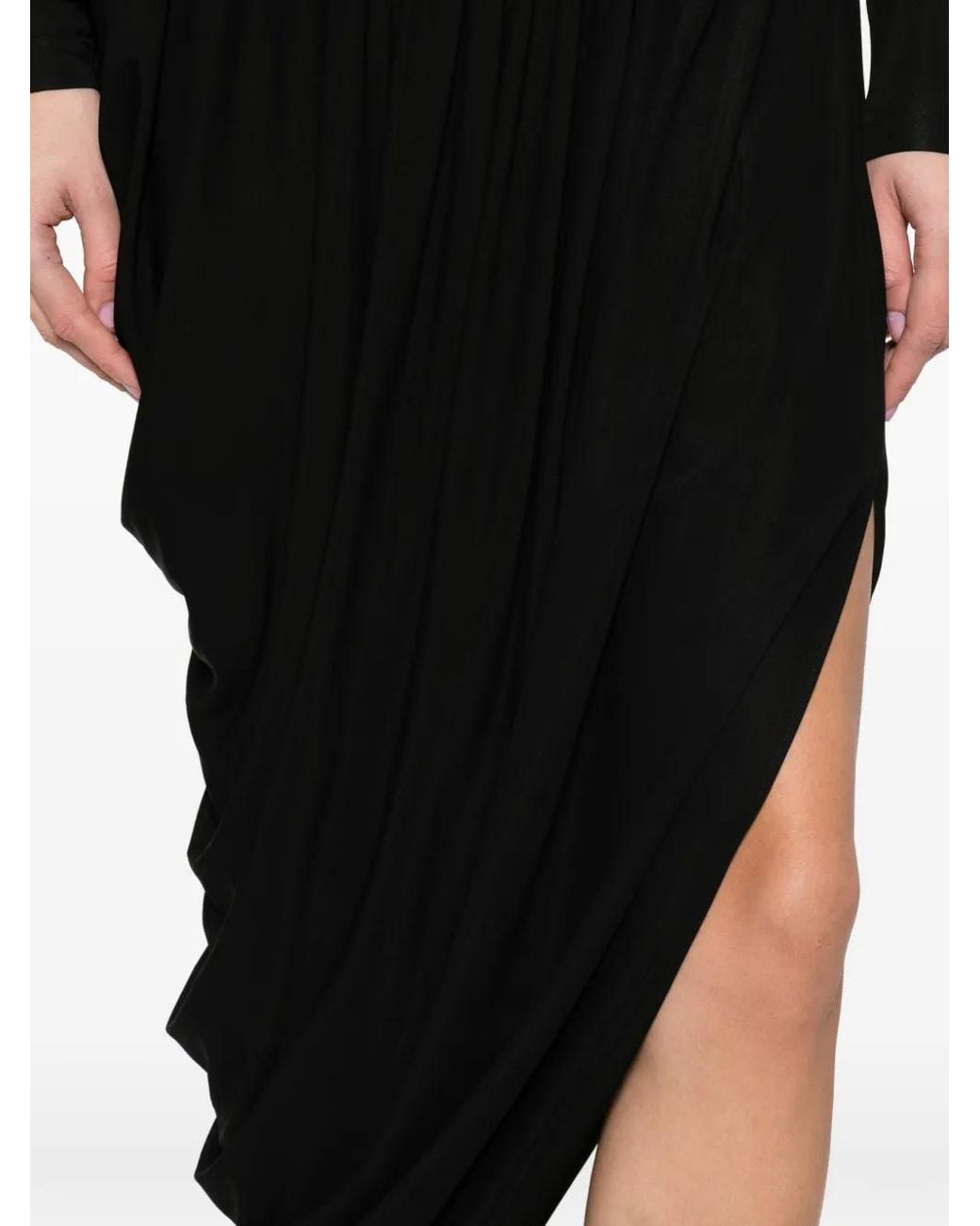 Esse Studios Black Solina Sleeved Dress