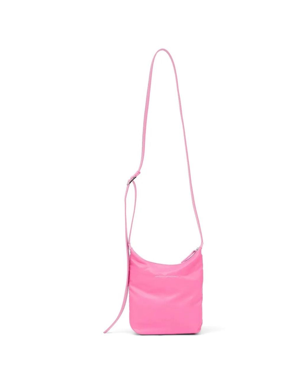 MM6 by Maison Margiela Pink Numeric Vertical Crossbody Bag