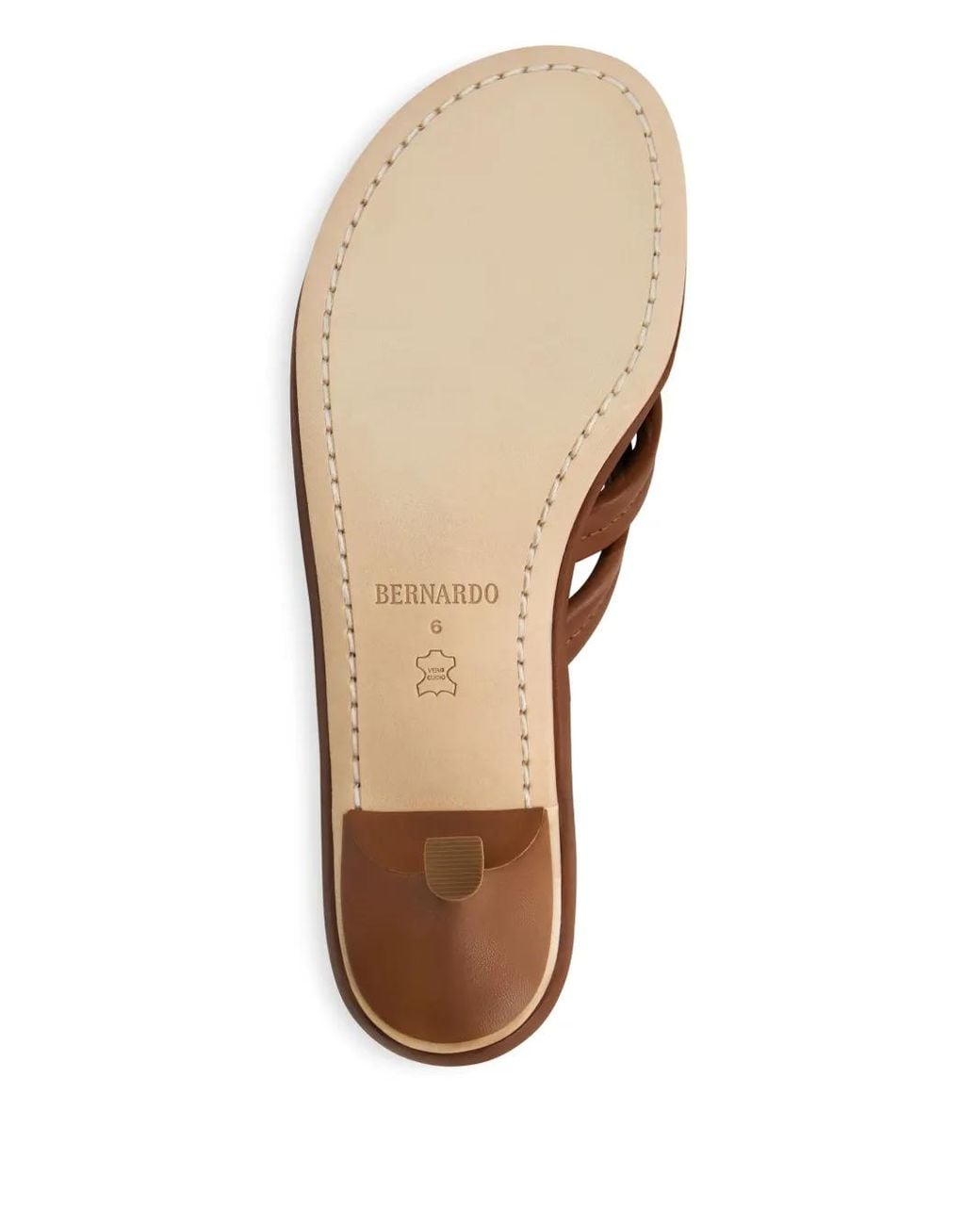 Bernardo Brown 1946 55 Miami Strappy Sandals