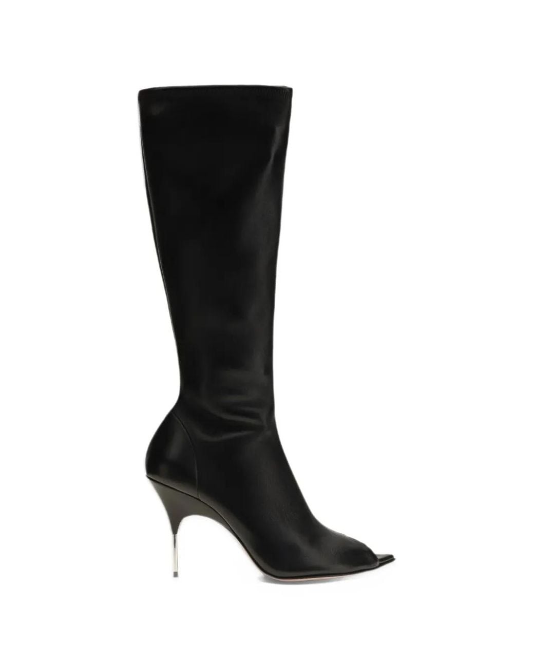 AMINA MUADDI Black Bruna High Boots