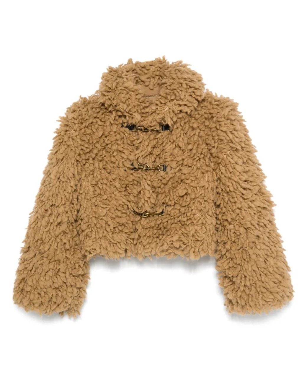 Burberry Brown Wool-Blend Short Jacket