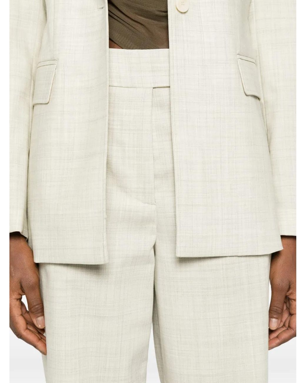 Joseph White Zen Pocket Straight Trousers