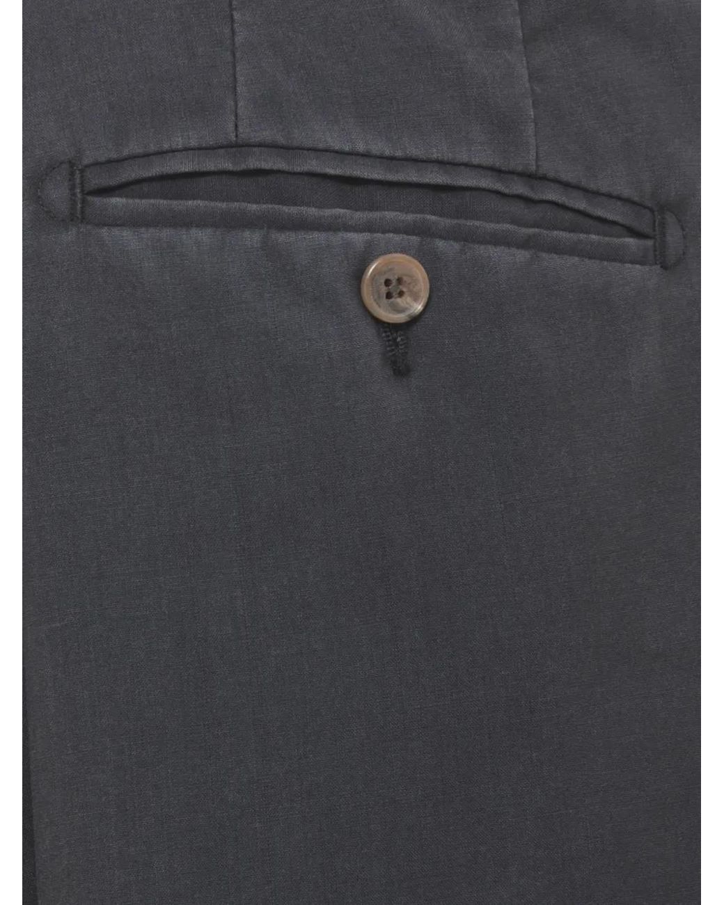 Myths Gray Short Plissé En Laine for men