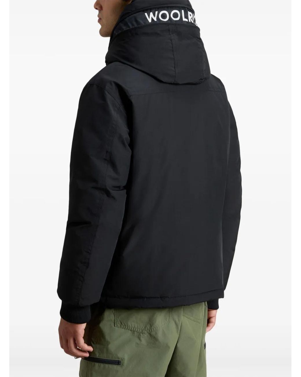 Woolrich Ramar Gewatteerd Jack in het Black voor heren
