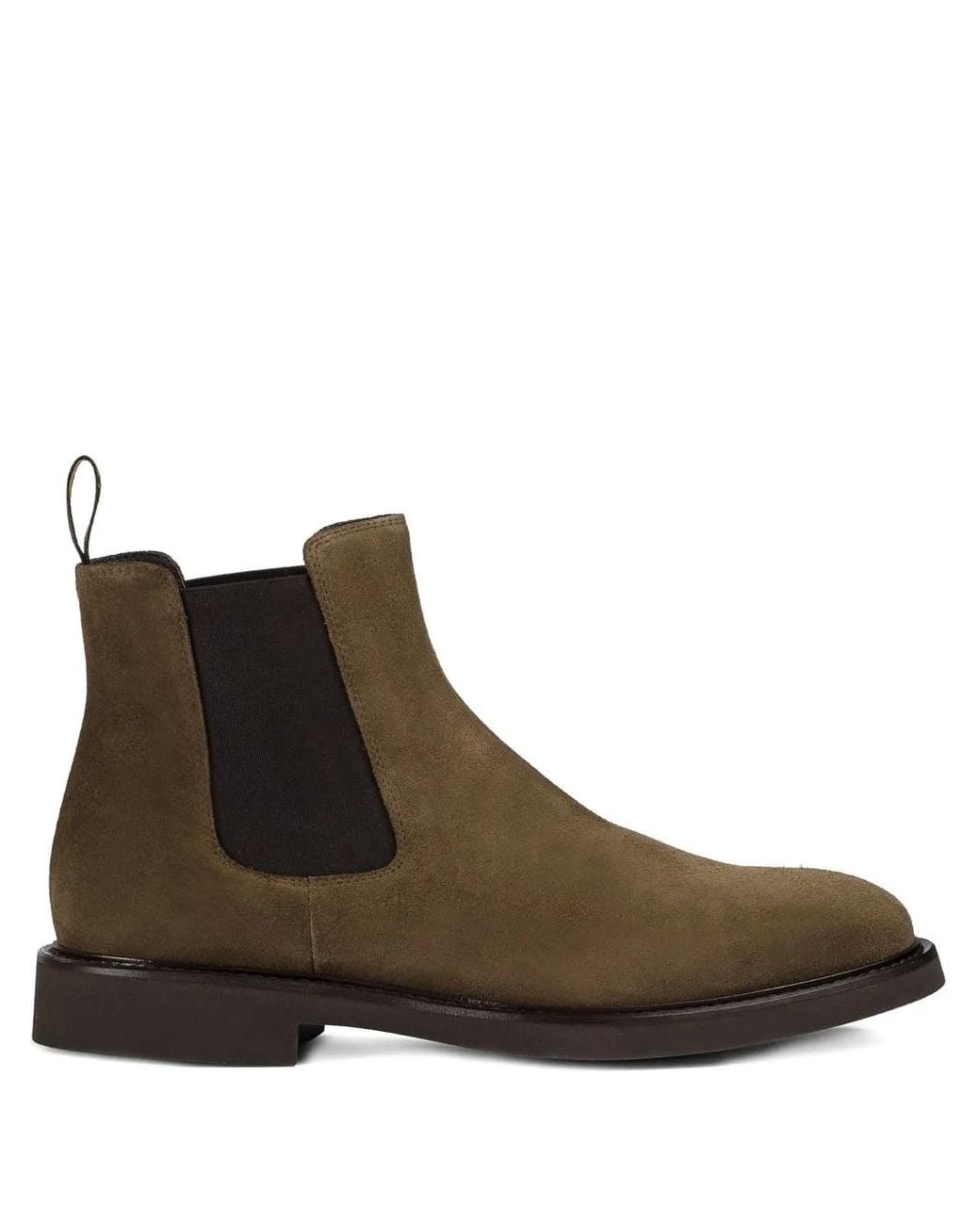Doucal's Wildlederstiefel Mit Elastischen Seiten in Brown für Herren