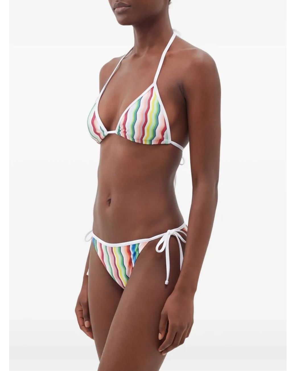 Missoni White Triangle Bikini