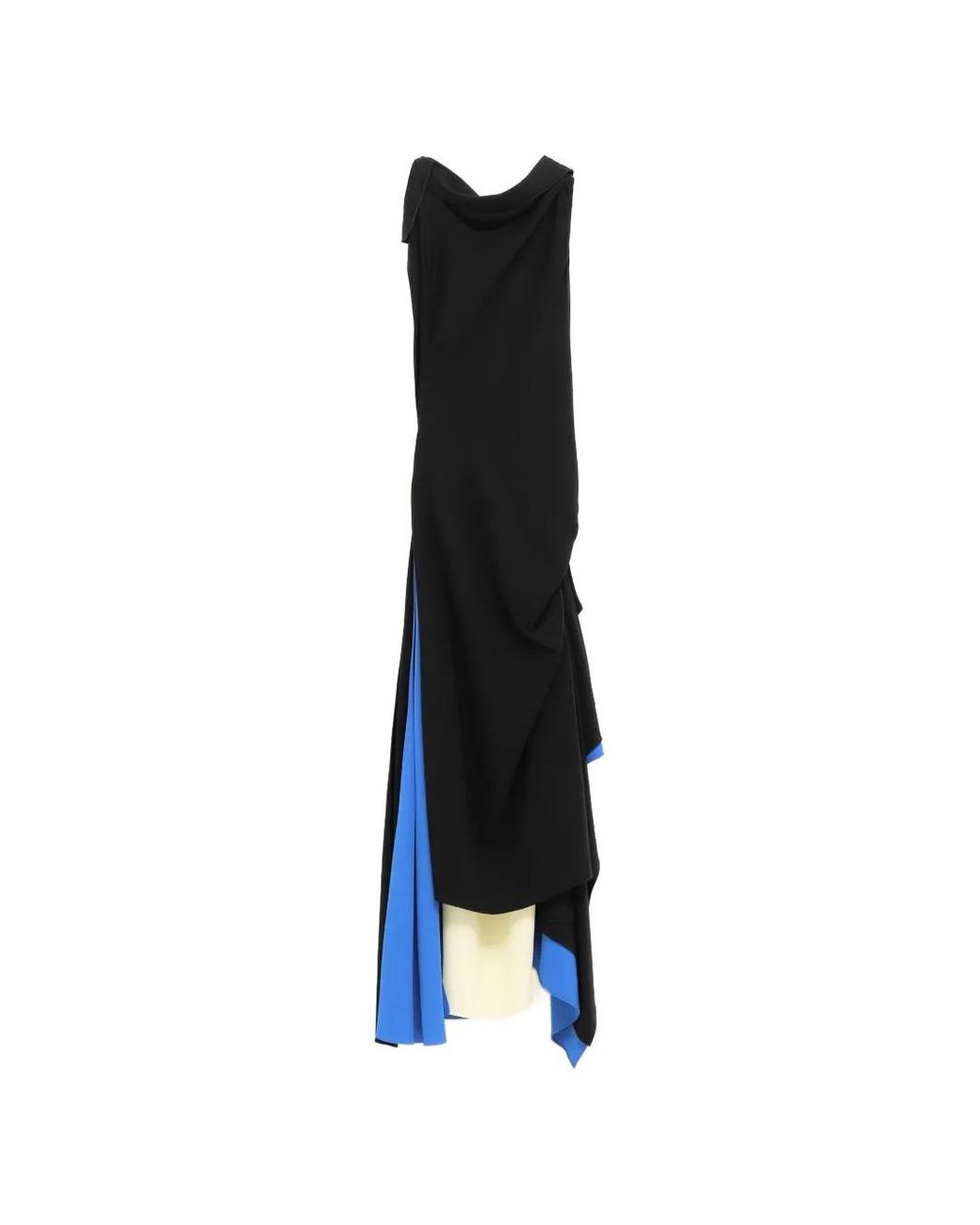 Loewe Black Long Asymmetric Dress