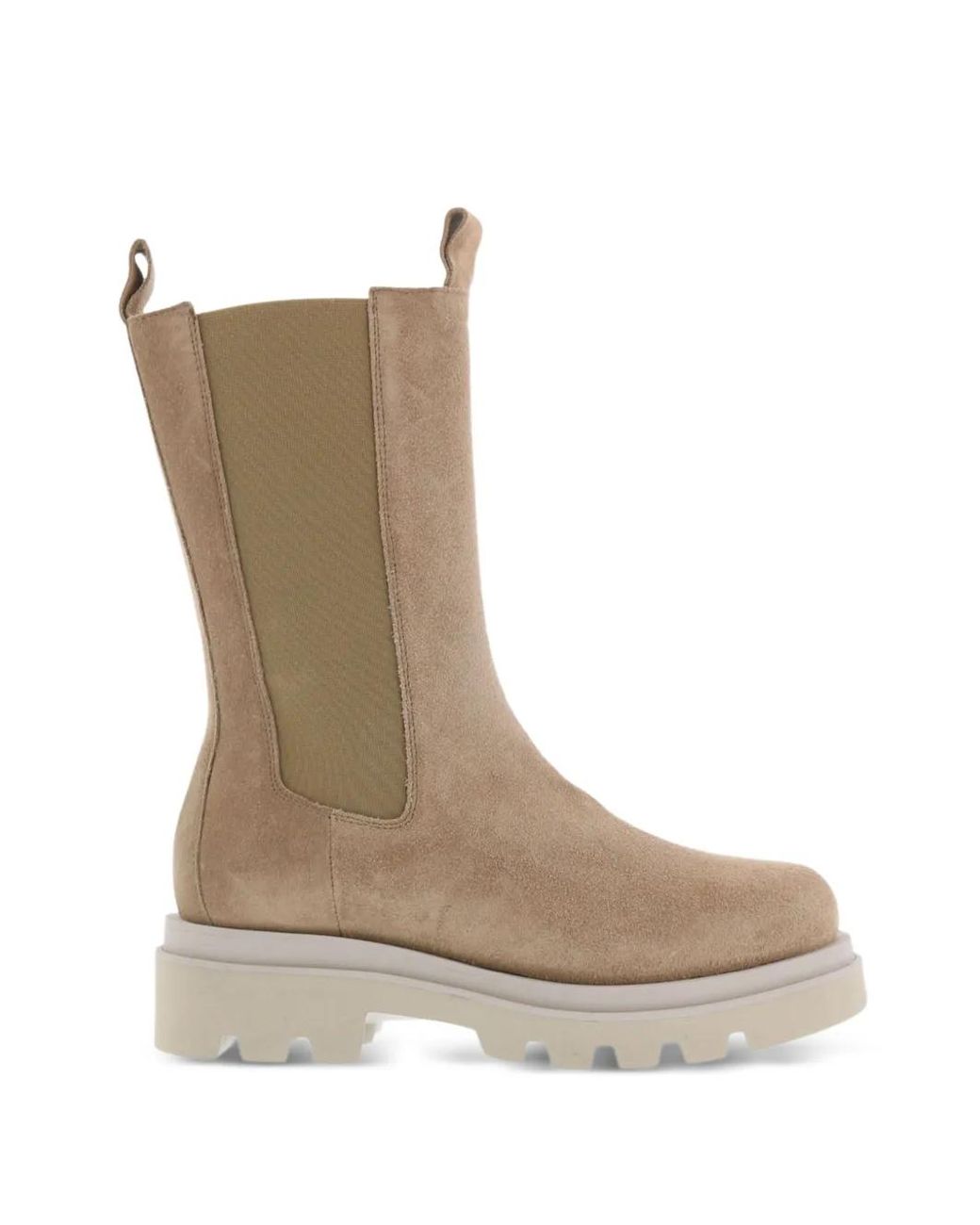 Toral Shoes Natural Bloque Leather Chelsea Boots