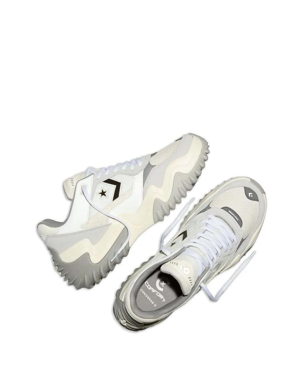 Baskets À Patch Logo Converse en coloris White