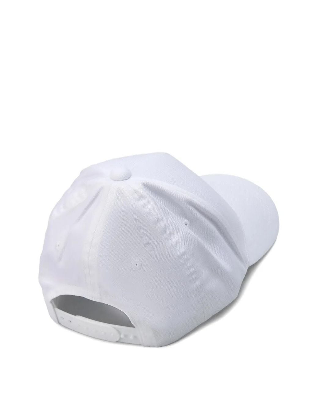 ARMANI EXCHANGE White Logo-Detail Baseball Cap