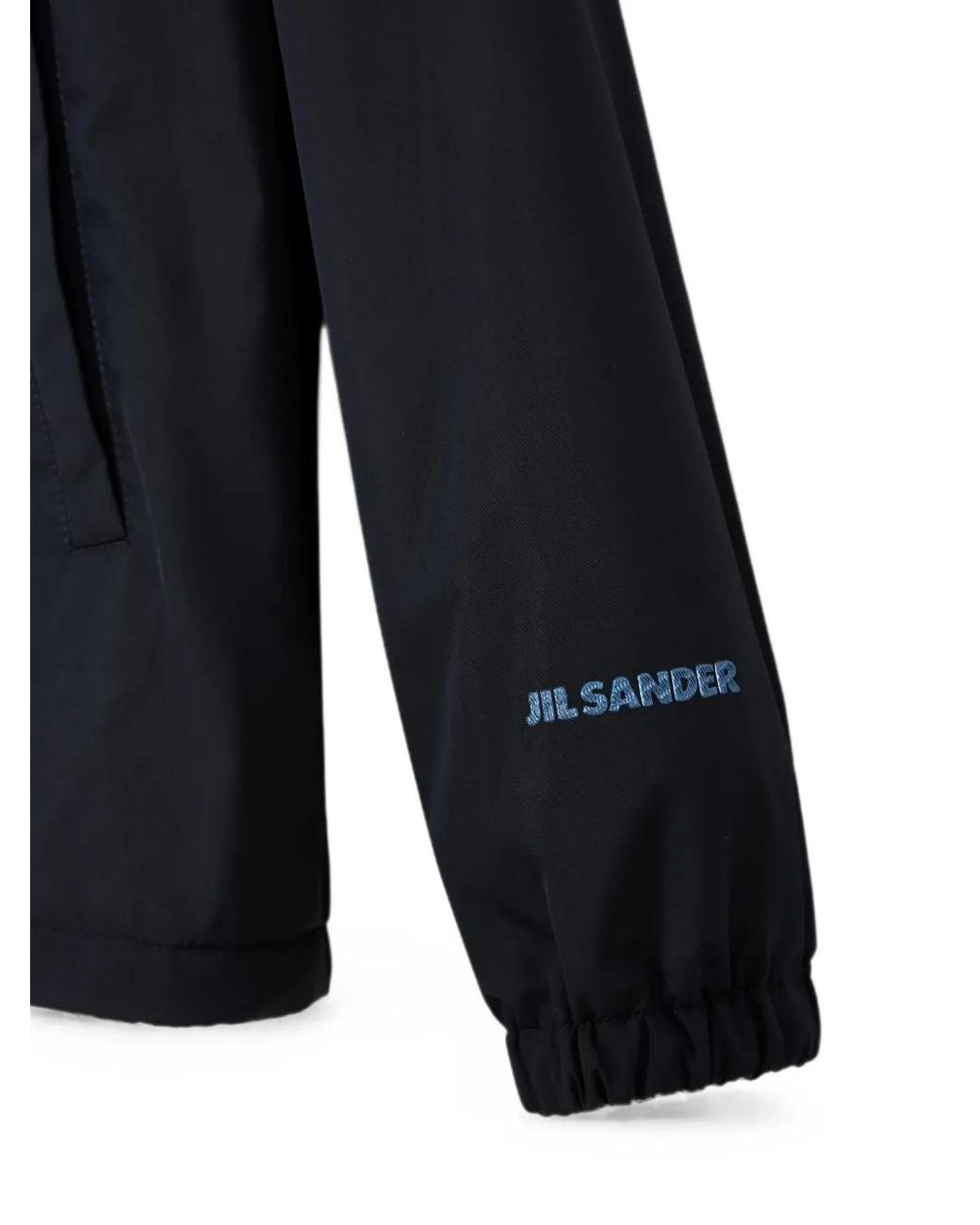 Jil Sander Taffeta Padded Jacket in het Black voor heren