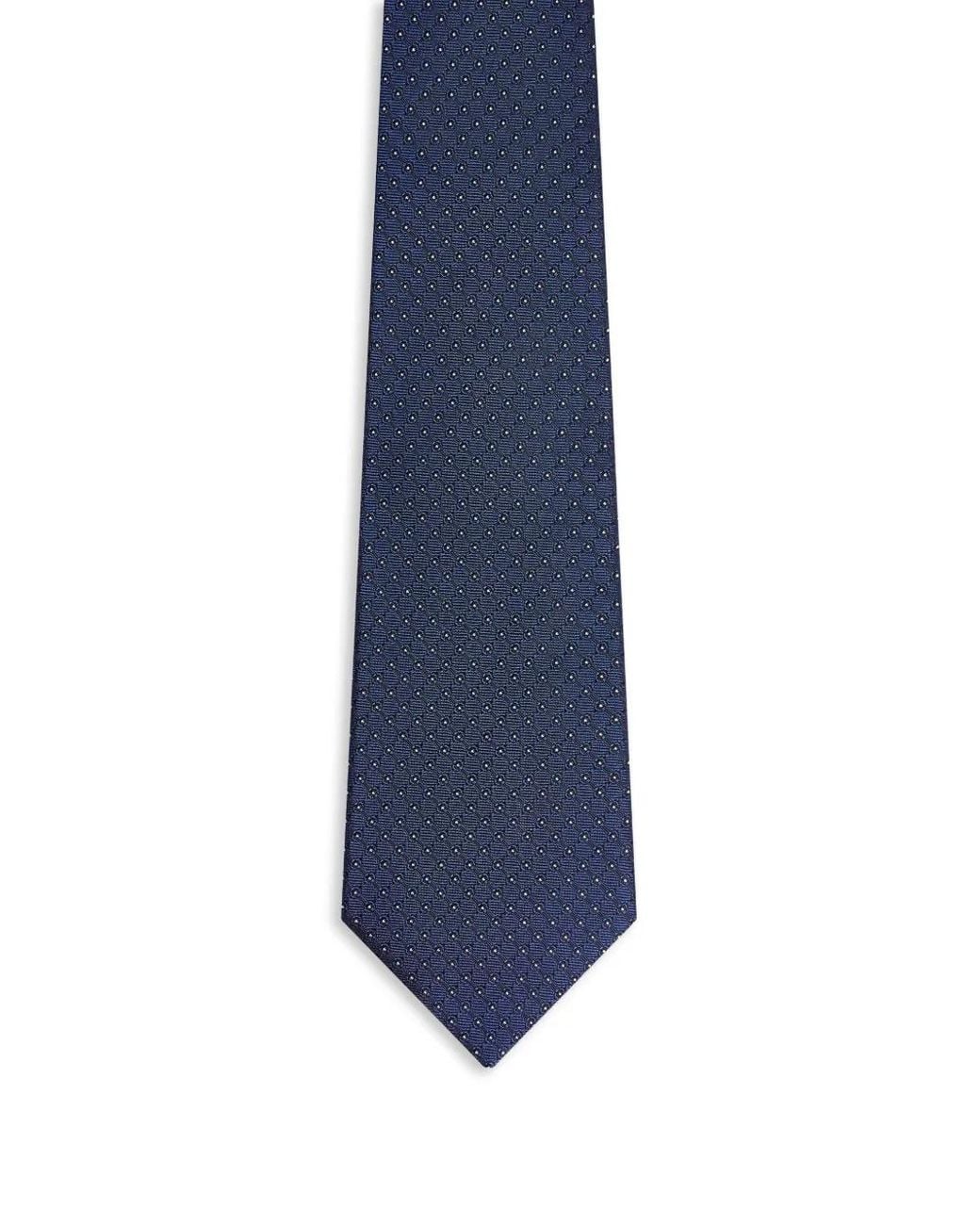 Cravatta A Fantasia di Fursac in Blue da Uomo