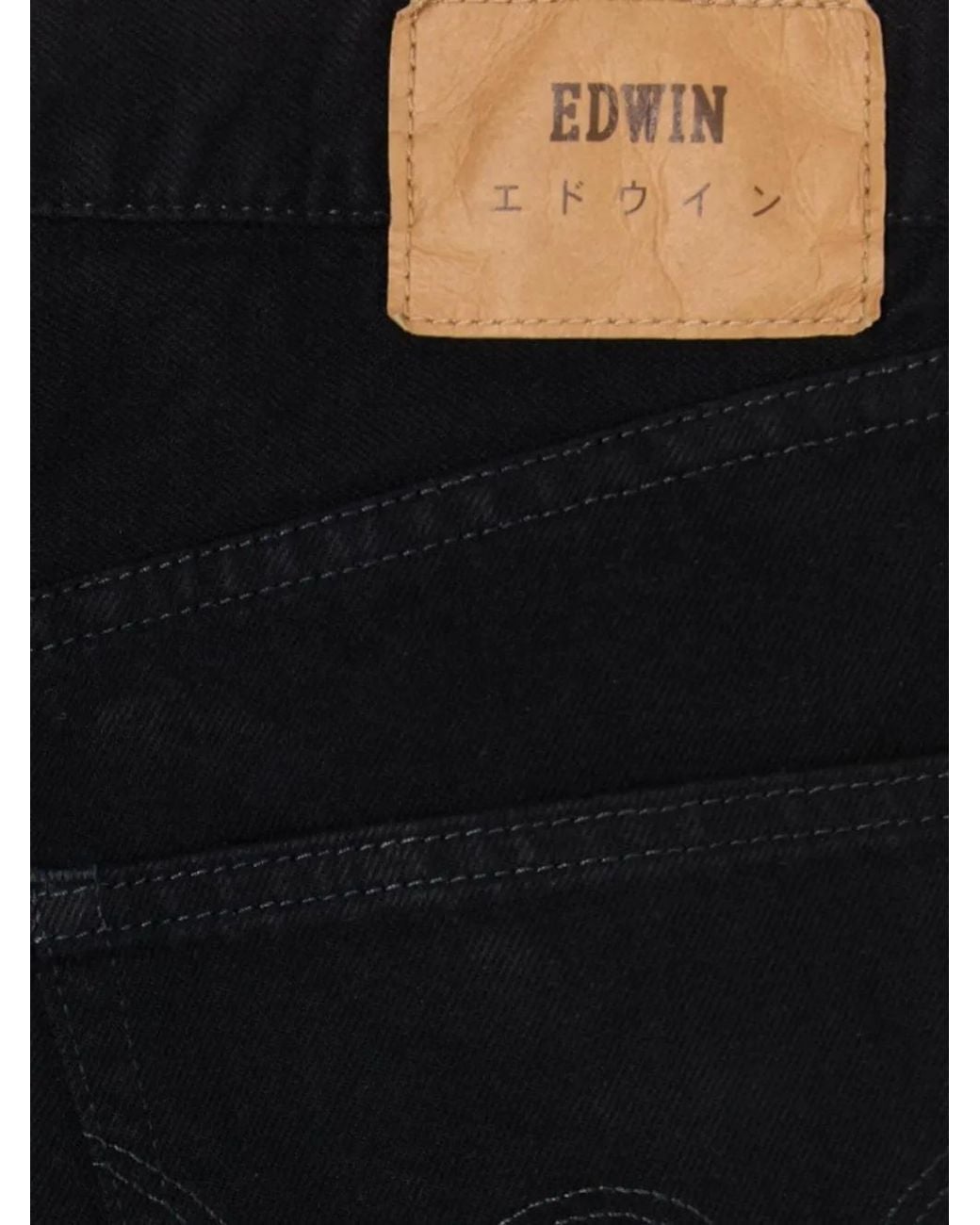 Edwin Black Regular-Straight Jeans for men