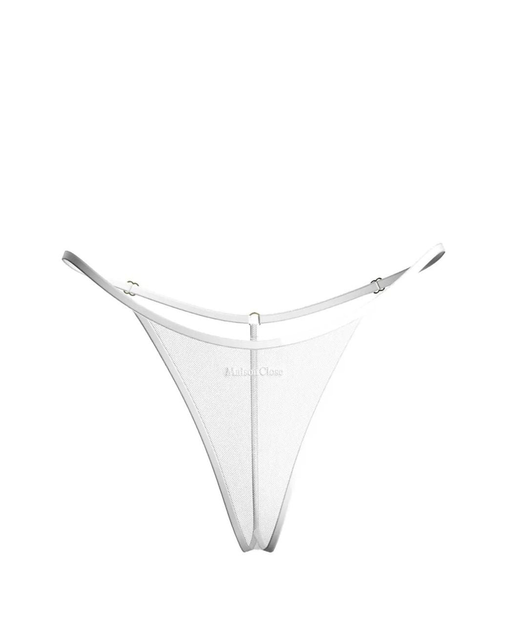 String Panorama En Mesh Maison Close en coloris White