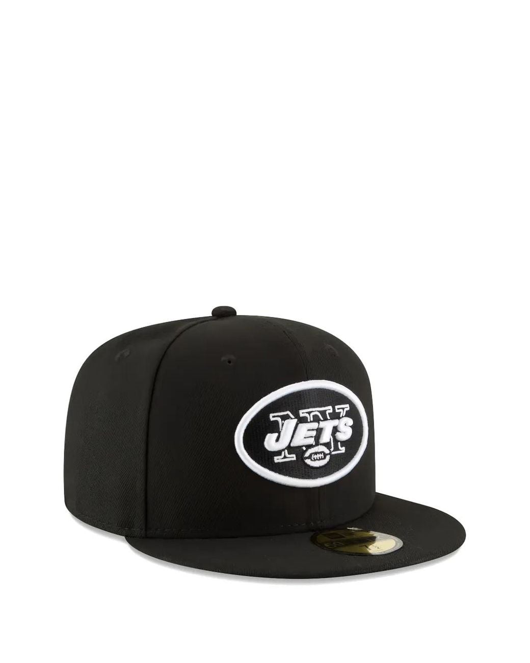 KTZ Black X New York Jets 59Fifty Embroidered Cap for men