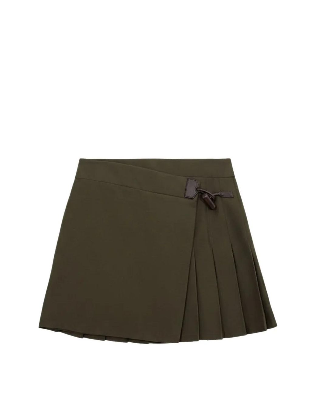 Loewe Mini-Plooirok in het Green
