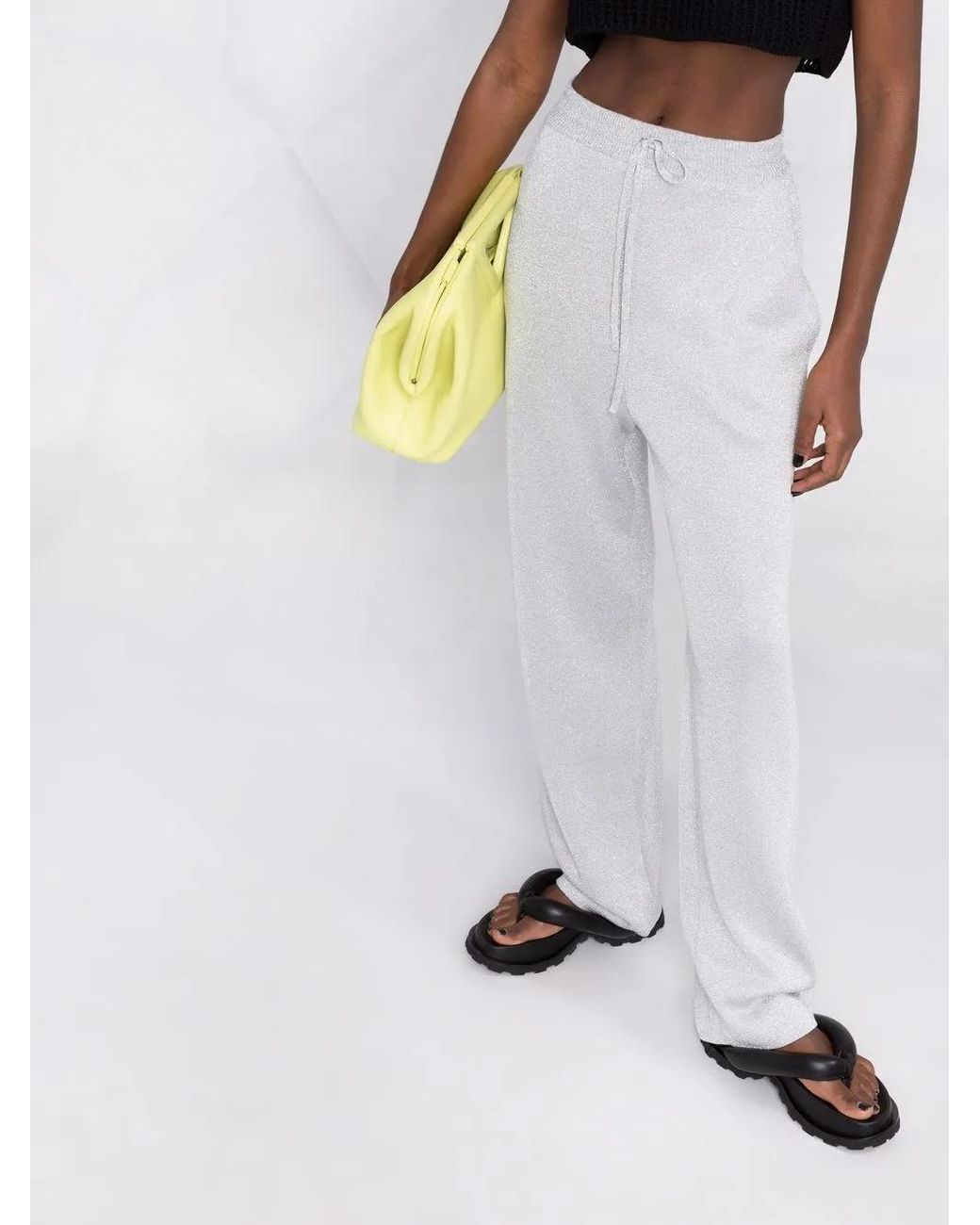 Prada White Straight-Leg Track Pants